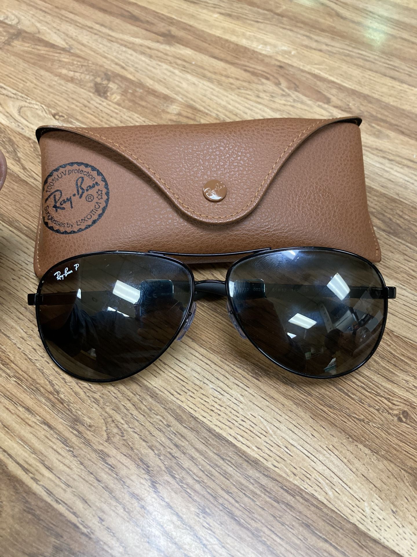 RayBans Black Aviators 