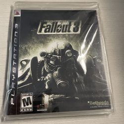 Falllout 3 PS3 First Print sealed 