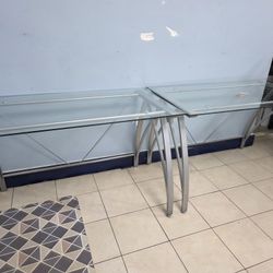 Glass Desk