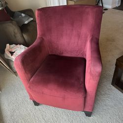 Burgundy Armchair $100 OBO