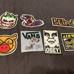 Skate Stickers Qty 98