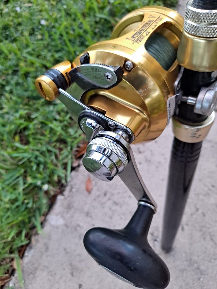 Penn International Fishing Reel/New Braid /30lbs Igfa Rods for