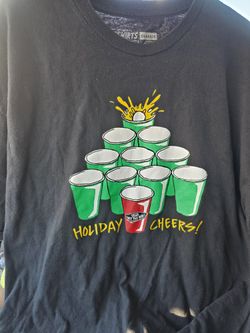 VANS Off The Wall HOLIDAY CHEERS TSHIRT Sz XL