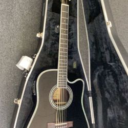 ZAGER acoustic electric Guitar.m/n ZAD-80CE/AURA/BK