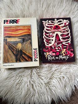 Rick & Morty & The Scream 1,000 piece Puzzles