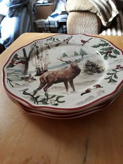 Plate persolen made in China medium