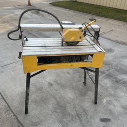 Wet Tile Saw 