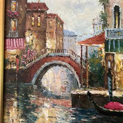 Large framed Painting