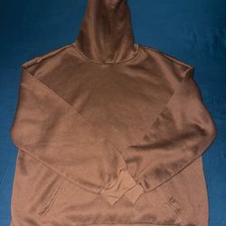 Brown Hoodie Virgin Mary Virgen De Guadalupe Polyester