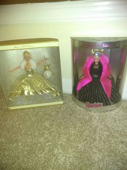 Collectible Barbie dolls