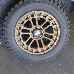 Rines Nuevos 20x9  6x139.7 6x5.5 Llantas 33 12.50 20 GLADIATOR MT
