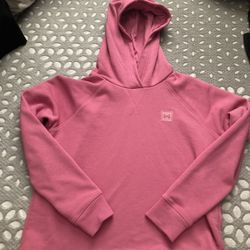 Women’s pink under armour hoodie