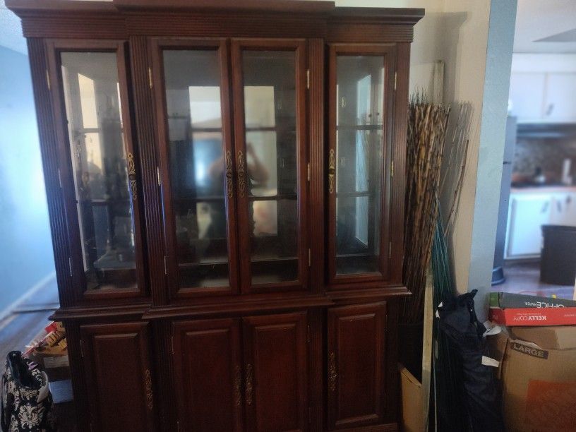 Vintage China Cabinet
