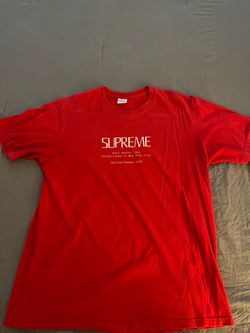 Supreme SS20 Anno Domini Tee Red Large