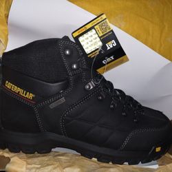 Caterpillar threshold steel toe Work Boots