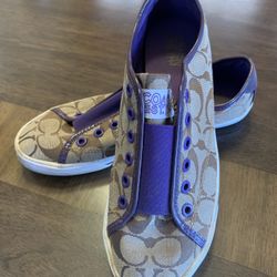 🌸🌷🌸🌷Coach Slips On Size 8🌷🌸🌷🌸🌷