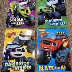 Blaze and the Monster Machine Books (Group 6 - 4 books)