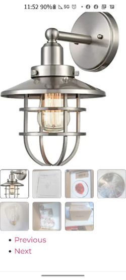 Classic Edison Outdoor Light