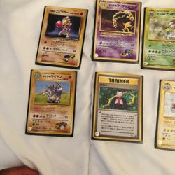 Pokemon Holo Cards Japanes 