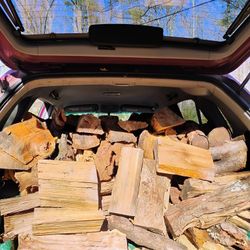 Seasoned Firewood Ready To Burn