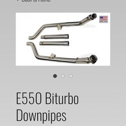 MBH Exhaust Mercedes E550