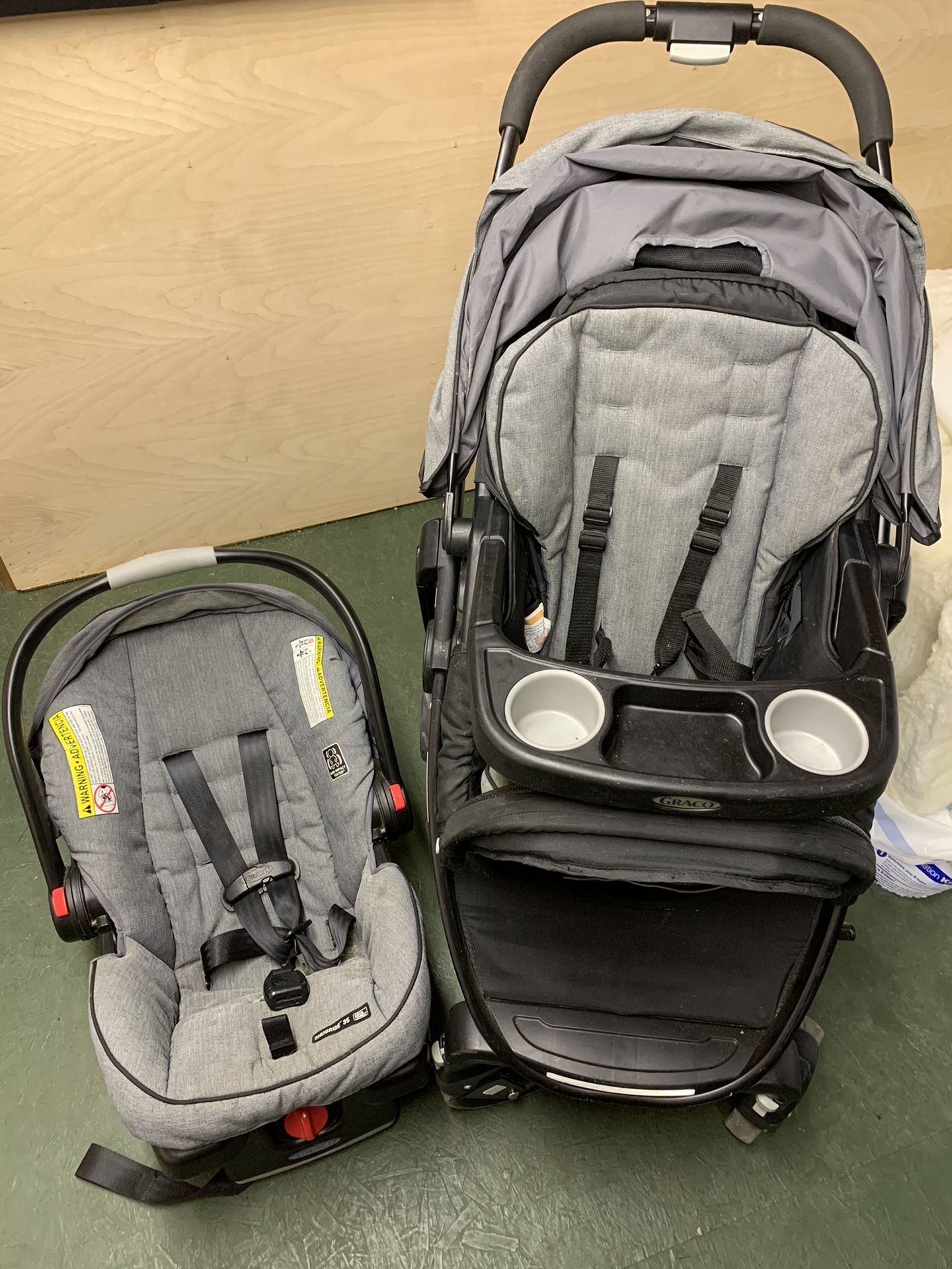 GRACO Car Seat and Stroller