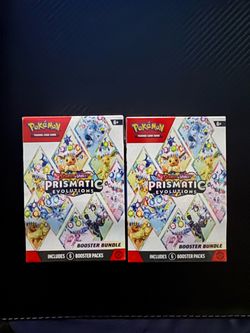 Pokémon Prismatic Evolutions Booster Bundle x2
