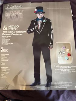 California Costumes El Novio Muerto Dead Groom Deluxe Halloween Costume