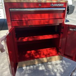 2 NEW Ready-to-Assemble 24-Gauge Steel 1-Drawers 2-Door Garage Base Cabinet in Red (28 in. W x 32.8 in. H x 18.3 in. D)