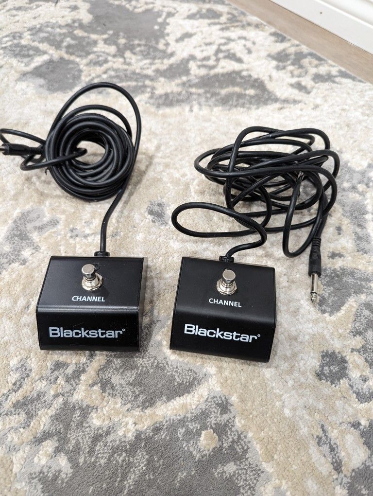 Blackstar Guitar Amplifier Footswitch $25 EACH
