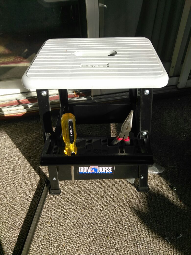 Iron horse work system tool stool for Sale in East Stroudsburg, PA