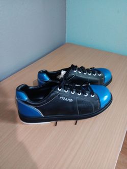 Pyramid Bowling Shoes Black and Blue