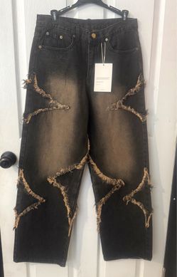 Lewkin stone washed jeans