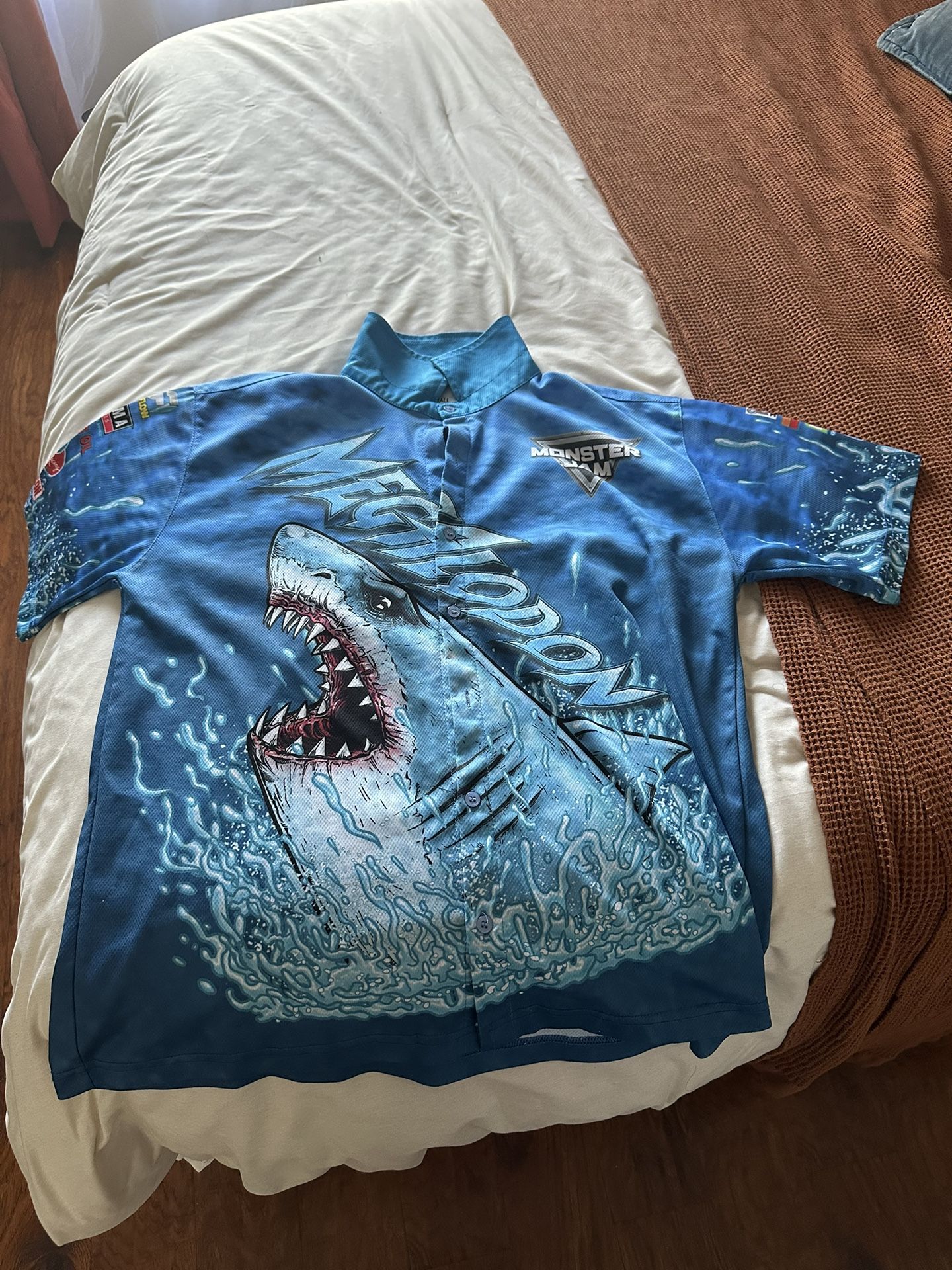 Monster Jam Megalodon Driver Tshirt