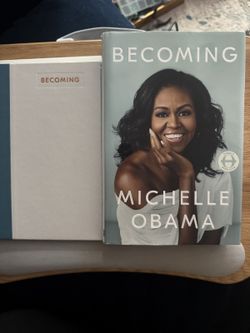 Becoming by Michelle Obama with companion journal