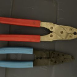 Two Wire Strippers/Cutters - $8 For Both