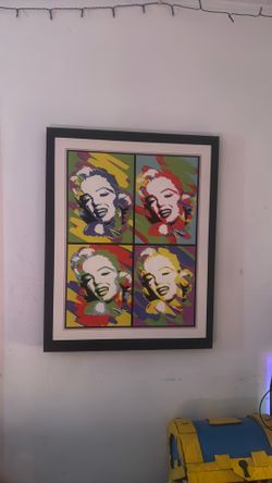 Marlyn monroe painting