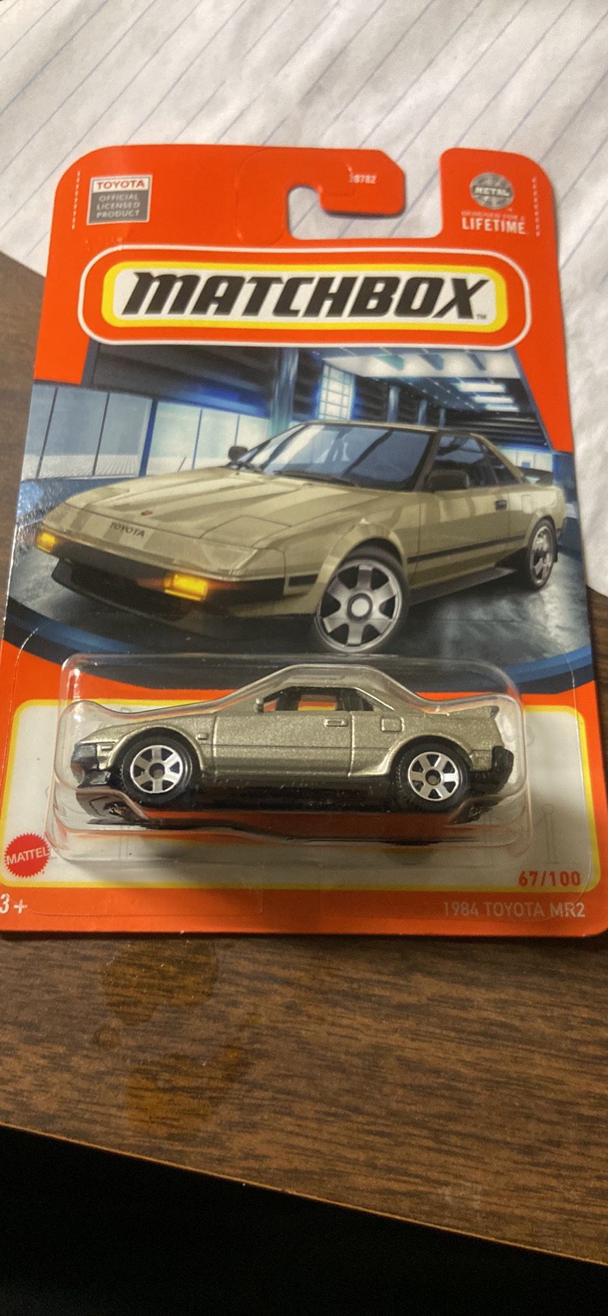 Matchbox toyota MR2