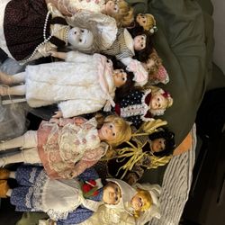 Porcelain Doll Collection