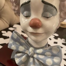 Lladro Sad Clown