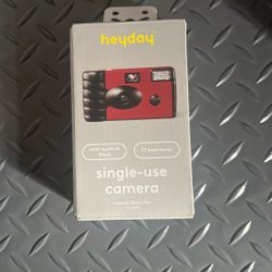 Heyday Game Day Disposable Camera - Traditional Red
