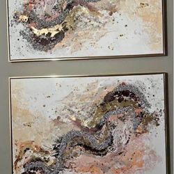 2 Pc Large Wall Art