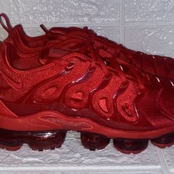 Size 9.5 - Nike Air VaporMax Plus Triple Red