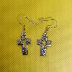 Cross Earrings 