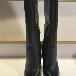 Black Leather Boots 