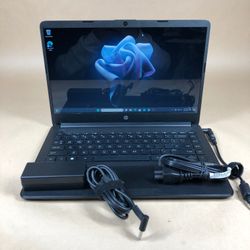 HP 14-dq0051dx 685K0UA#ABA 14" Celeron N4120 1.1GHz 4GB RAM 64GB SSD