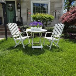 Patio Table and Two Chairs