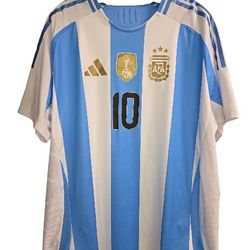 Adidas Argentina Messi Jersey