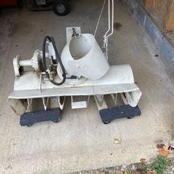 Snowblower for a Sears suburban tractor