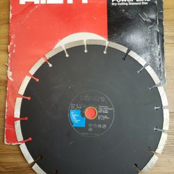 HILTI DCH-D  12"  DIAMOND BLADE